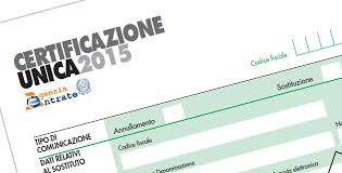 La certificazione unica 2015 com_unica2015