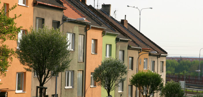 coloured houses